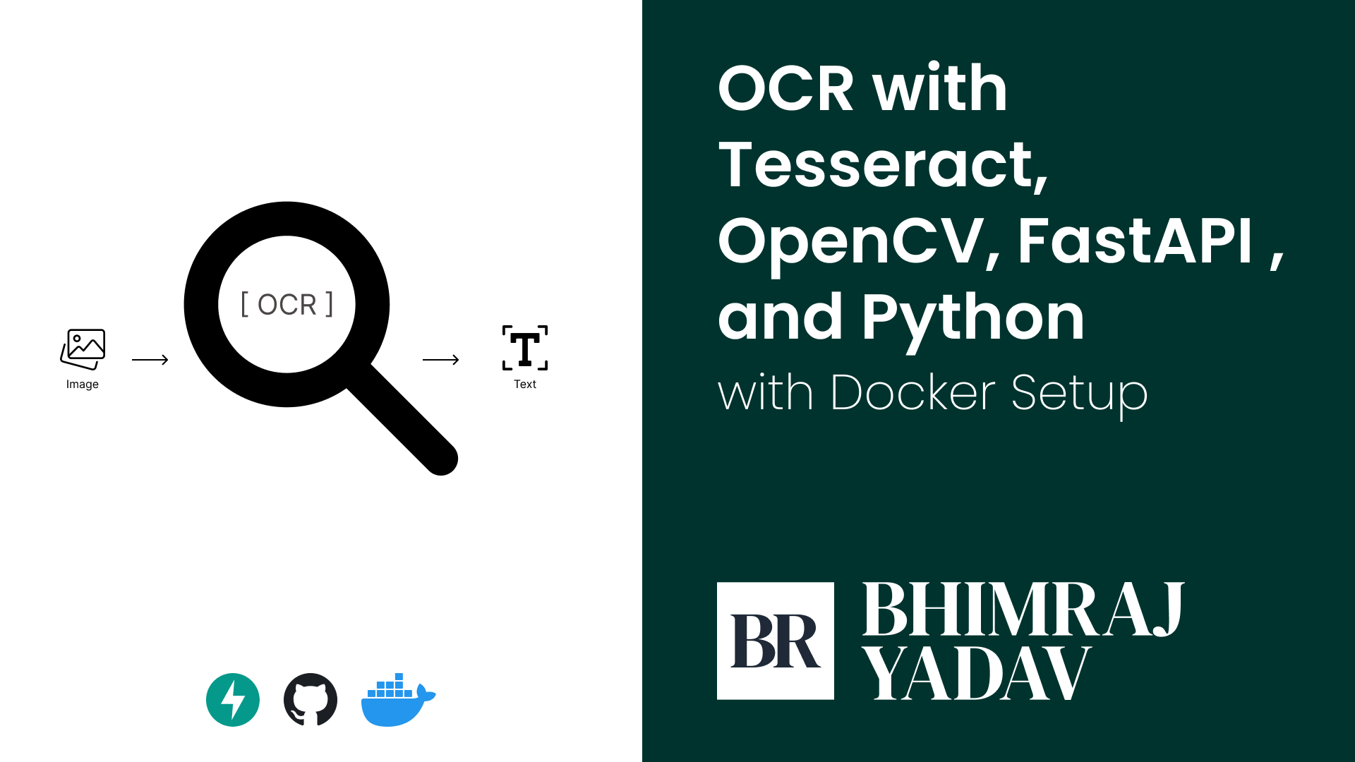 How to OCR with Tesseract, OpenCV, FastAPI , and Python